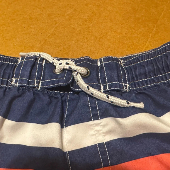 Carter’s Kids Striped Bathing Suit Drawstring Sz 18 Months - Picture 3 of 6